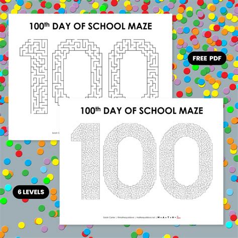 100th Day Of School Worksheets Mathwire.com | 100th Day Of School