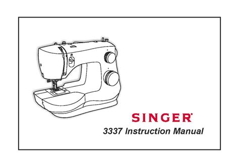 Image result for Singer Sewing Machine Model 3337 Manual