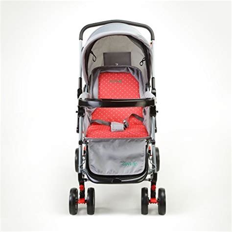Buy LuvLap Baby Stroller Pram 2 in 1 with Rocker (Gray) Online at Low ...