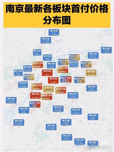 南京首付比例买房地图 - 知乎