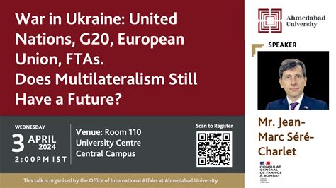 Does Multilateralism Still Have a Future? Lecture by Jean-Marc Séré-Charlet