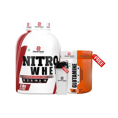 Nitro Whey (Whey Protein Isolate & Concentrate) – musclegear