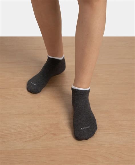 Buy Compact Cotton Stretch Solid Low Show Socks with Stay Fresh ...