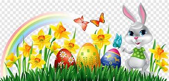 Image result for Colorful Easter Bunny Clip Art