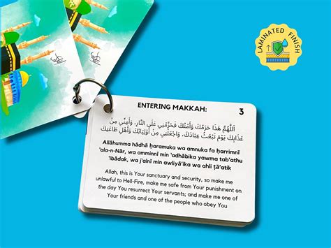 Albidaya Islamic Store Albidaya Store Umrah Dua Cards, Step by Step ...