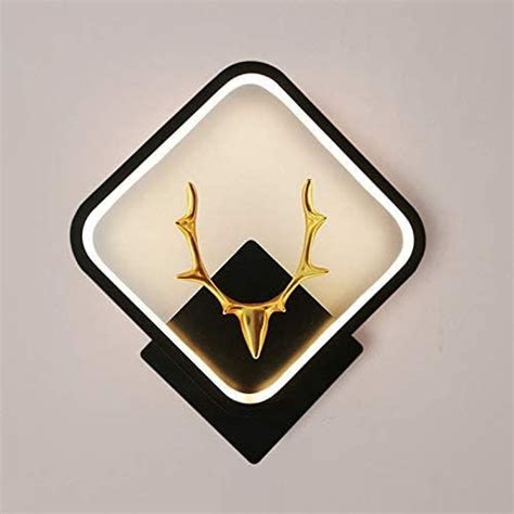 R.P.S Traders 18W Golden Rein Deer Home Decore Led Fancy Wall Light ...