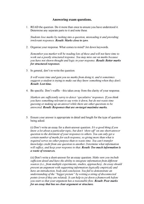 Image result for How to Make Good Exam Questions