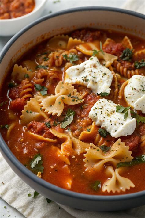 Creamy Vegetarian Lasagna Soup Recipe 2025