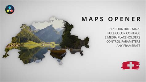 Maps Opener - Europe Davinci Resolve, a Templates & Theme by iamkoltunov