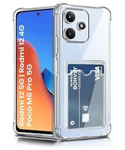 WOW IMAGINE Transparent Back Cover Case for Mi Redmi 12 5G | Redmi 12 ...