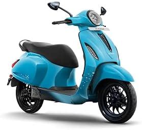 Chetak 2903 by Bajaj Auto High Speed Electric Scooter Azure Blue with ...
