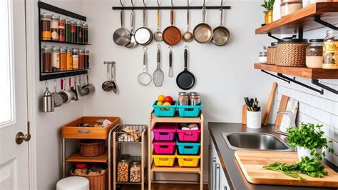 Image result for Small Kitchen Organization