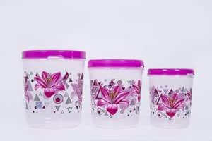 Buy MMV Store Air-Tight Storage Container For Kitchen, Plastic Jar For ...