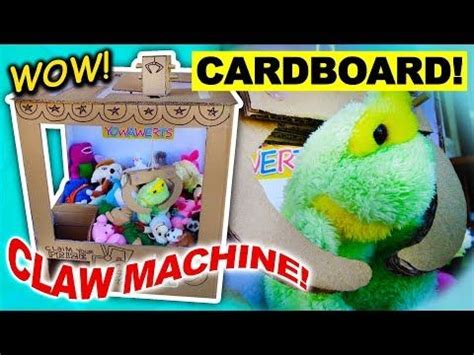 Image result for Cardboard Claw Machine