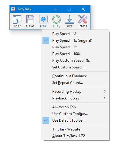 TinyTask Speedrun 的图像结果