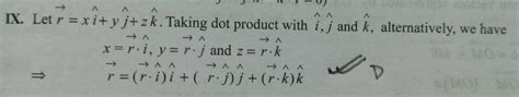 Please explain me this property from dot product of vectors.{ONLY ...