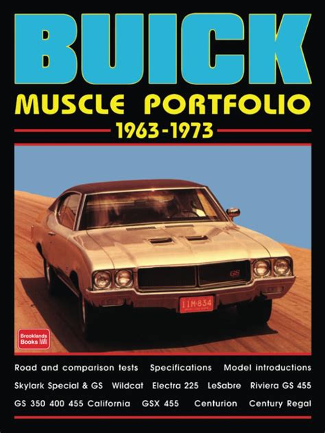 Buick Muscle Portfolio 1963-73: A Collection of Articles Including Road ...