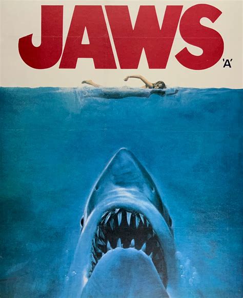 Jaws Movie Poster 1975