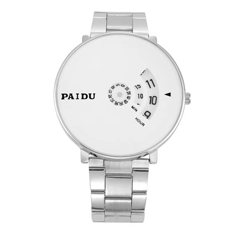 Talgo Paidu 58897 Round Analogue White Dial Men's Watch : Amazon.in ...
