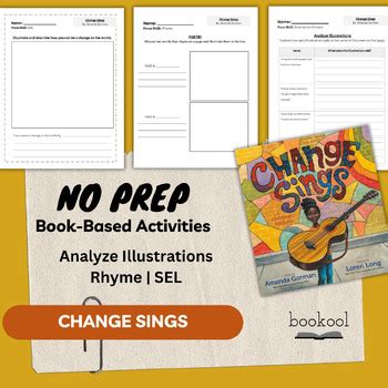 Change Sings: A Children's Anthem | Literacy Activities | Illustrations ...