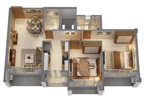 Ajmera Yogi Dham Phase III Floor Plans - Kalyan West, Thane