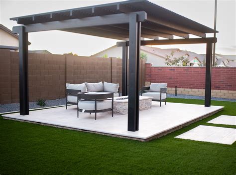 Backyard Landscaping Ellsworth Ranch Sonoqui Blvd Queen Creek