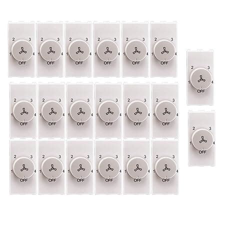 Anchor by Panasonic 66501 100W, Step Fan Regulator, 1Modular (White ...