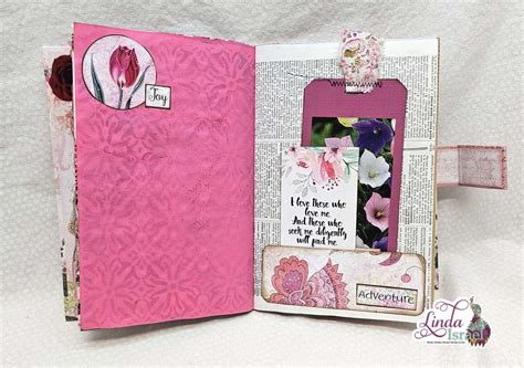 27 Tutorials On Using Book Pages in Junk Journals 的图像结果