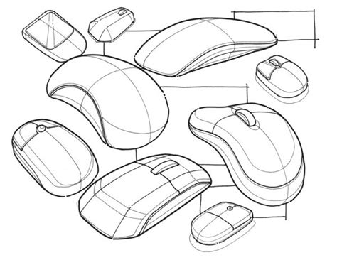 Sketch of Computer Mouse 的图像结果