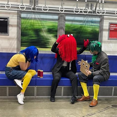 thoughts on our dhmis cosplays? (I'm the duck) : r/DHMIS
