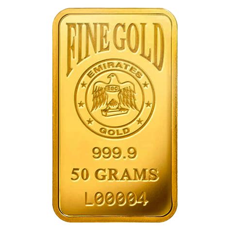 Emirates Gold Bar 24KT - 50 Gram