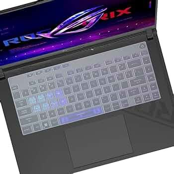 RAYA Silicone Keyboard Cover for 2023 ASUS ROG Strix G16 and ASUS ROG ...