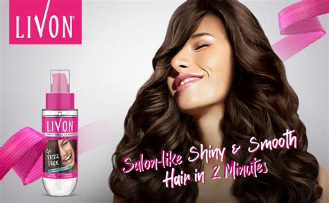 Buy Livon Hair Serum, For Dry & Frizzy Hair | Provides shine ...
