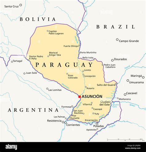 south america, paraguay, map, atlas, map of the world, travel, argentina Stock Vector Image ...