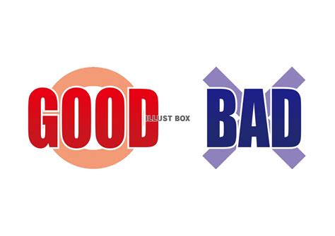 good bad イラスト | good bad アイコン – FTJVY