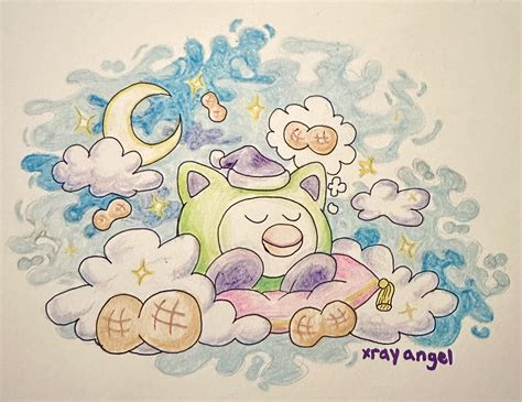 Rare Sleep OuiOui fan art I made! : r/itemLabel