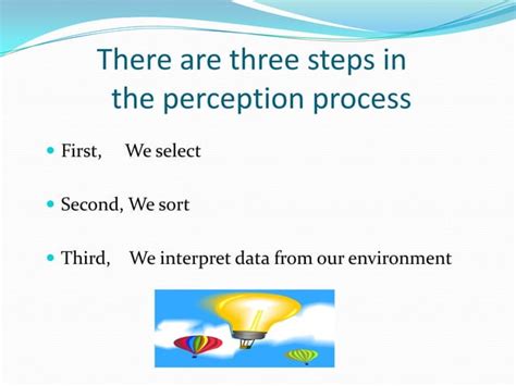 Perception Process Steps Image 的图像结果