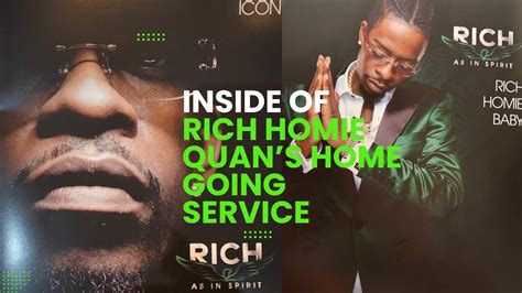 Beautiful details inside of Rich Homie Quan's funeral service - YouTube
