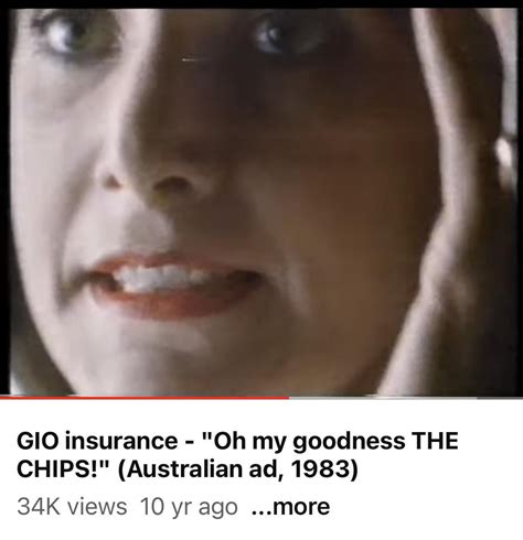 Whenever I’m cooking chips, I always think “Oh my goodness, the chips ...