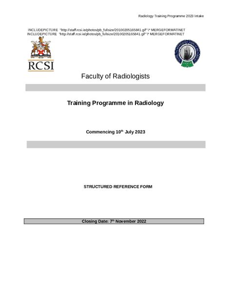 Structured Reference Doc Template | pdfFiller