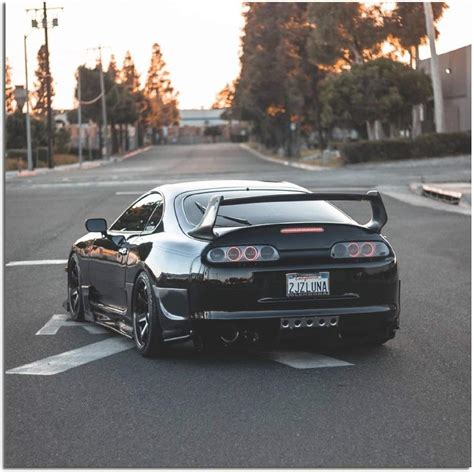 YTCH JDM Car Poster Supra Mk4 Canvas Art Poster India | Ubuy