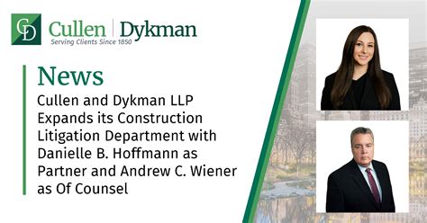 Cullen and Dykman LLP Expands its Construction Litigation Department ...