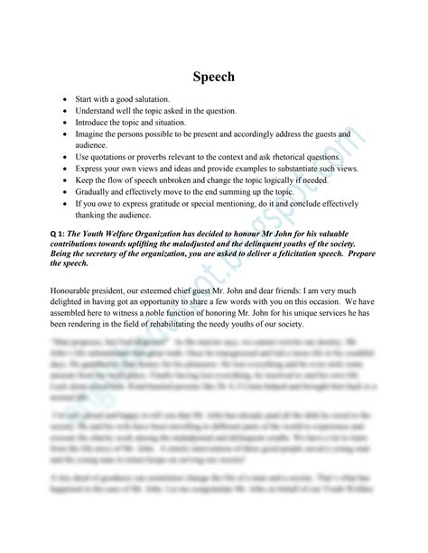 Image result for English Speech Example