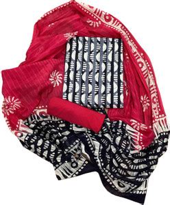 Bombay Buta Pure Cotton Printed Salwar Suit Material Price in India ...