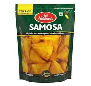 Haldiram's Samosa, 200g / 210g/ 216g (Weight May Vary) : Amazon.in ...