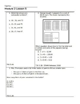 Eureka Math Lesson 5 的图像结果