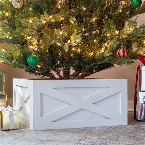 Birdrock Home Christmas Tree Base Box Skirt | White India | Ubuy