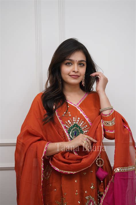 Anarkali Duppata Suit – Taana Baana