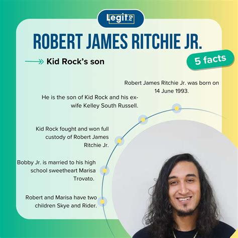 15 facts about Robert James Ritchie Jr, singer Kid Rock's son - Legit.ng