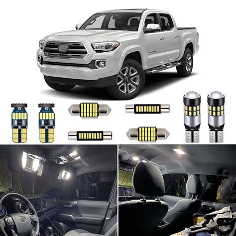 Buy Super Bright 6000K White LED Interior Light Kit Package for 2016 ...